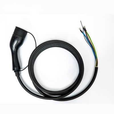 22kW পোর্টেবল ভেহিকেল চার্জিং কেবল EV OEM সিঙ্গেল গান টাইপ2 চার্জার প্লাগ 32A/3Phase