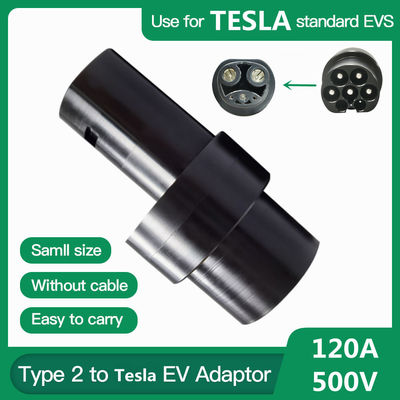 22KW অ্যাডাপ্টার Type2 থেকে Tesla EV চার্জিং অ্যাডাপ্টার কনভার্টার DC 500V