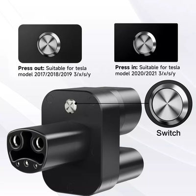 টেসলা সিসিএস কম্বো 2 থেকে TPC 500-1000V DC-এর জন্য CCS2 অ্যাডাপ্টার সুপারচার্জার প্রতিস্থাপন