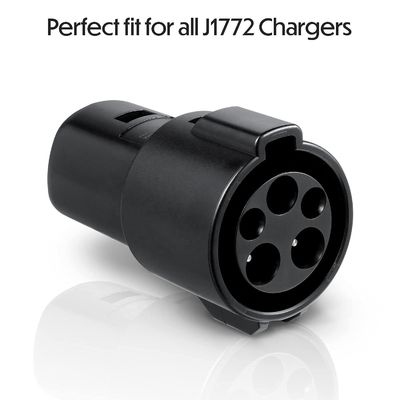 টেসলা মডেল S 3 X Y টেসলা AC চার্জিং অ্যাডাপ্টার 250V 60A-এর জন্য J1772 থেকে TPC অ্যাডাপ্টার