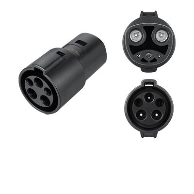 টেসলা মডেল S 3 X Y টেসলা AC চার্জিং অ্যাডাপ্টার 250V 60A-এর জন্য J1772 থেকে TPC অ্যাডাপ্টার