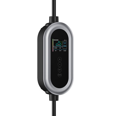 IP65 লেভেল EV ফাস্ট চার্জার স্টেশন টাইপ 2 AC 7kw চার্জার EV চার্জিং পাইল উইথ টাচ বোতাম