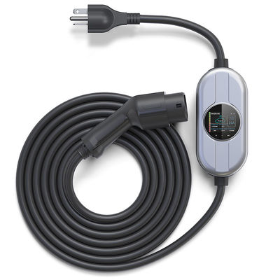 7.68kw AC Type 1 Cable 7.4m ইলেকট্রিক ভেহিকেল চার্জিং স্টেশন ইভি চার্জার বাড়ির ব্যবহারের জন্য