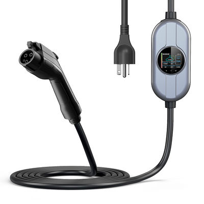 7.68kw AC Type 1 Cable 7.4m ইলেকট্রিক ভেহিকেল চার্জিং স্টেশন ইভি চার্জার বাড়ির ব্যবহারের জন্য
