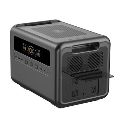 রিচার্জেবল পোর্টেবল পাওয়ার স্টেশন 800W সর্বোচ্চ সোলার চার্জিং ইনপুট LiFePO4 ব্যাটারি চার্জ